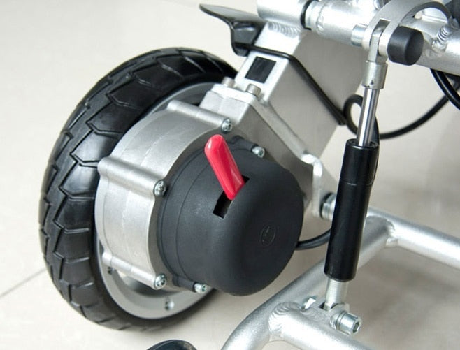 Joystick with pair of 8 Inch Wheels ( Left and Right )