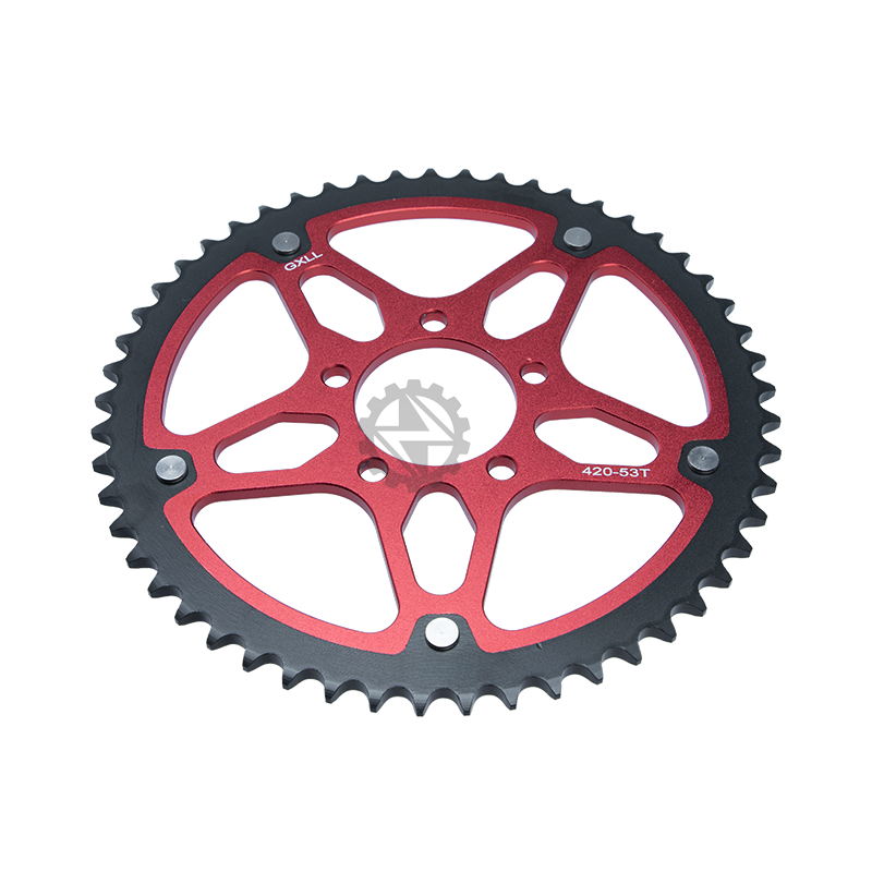 Rear Sprocket Red (53T) Talaria Sting MX3 / MX4 / X3 / Sur-Ron LB-X