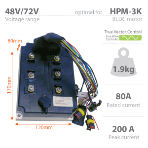 VECTOR 200 Series Brushless Motor Controller (3 kW Motors)