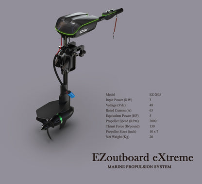 EZoutboard eXtreme EZ-X05 (3 KW) 5 Horsepower